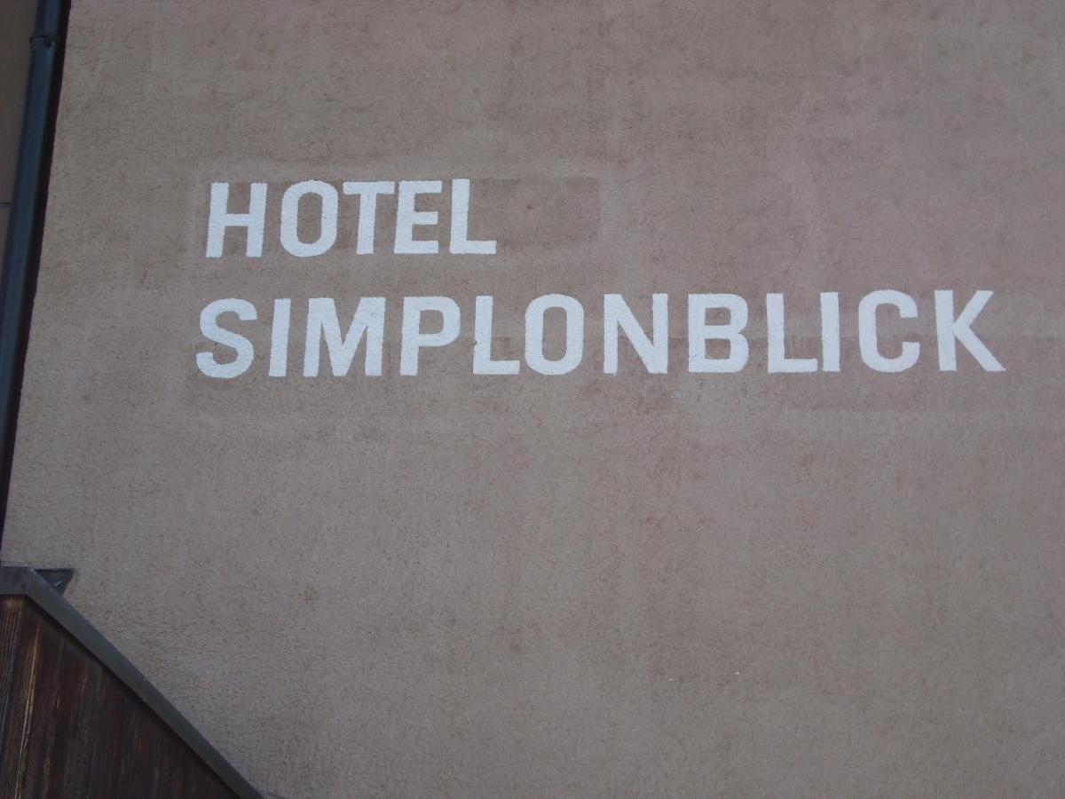 Hotel Simplon-Blick Экстерьер фото